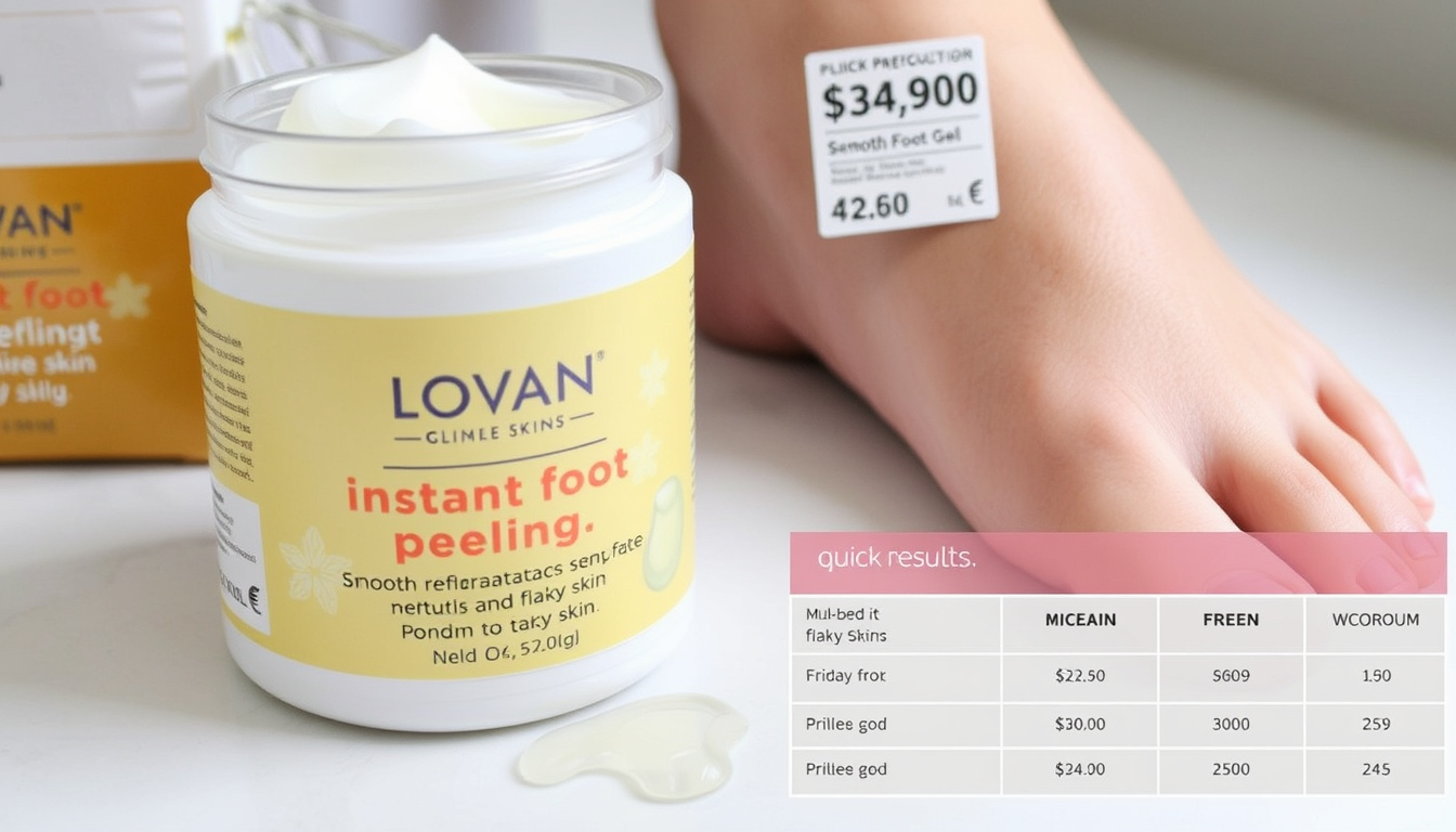 Lova Skin Instant Foot Peeling – Test, pris och jämförelse